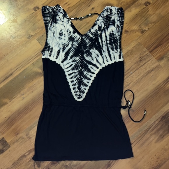Victoria’s Secret “Vintage beach Tees” Tie Dye Dress Swim Coverup one size - Picture 4 of 8